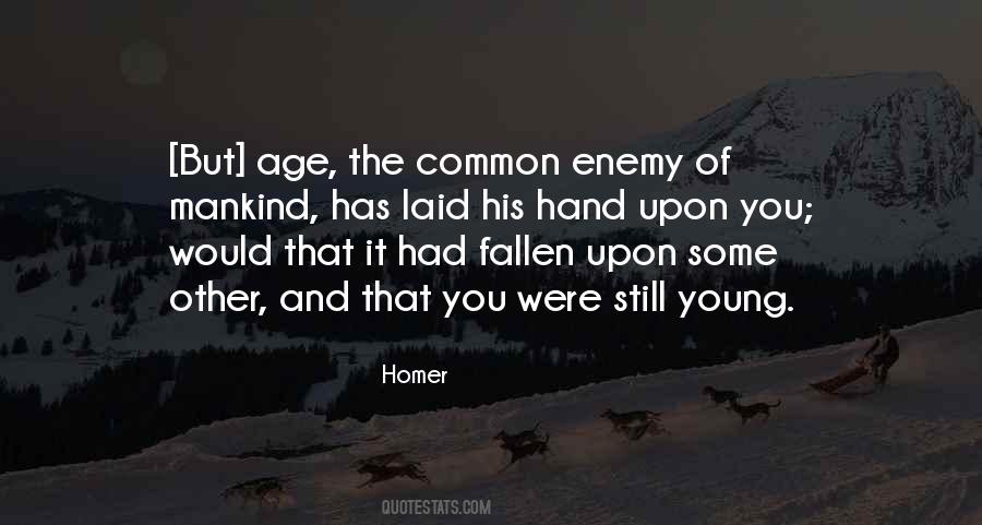 Quotes About Common Enemy #1629901