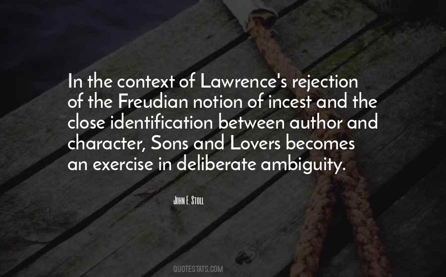 Quotes About Identification #1006575