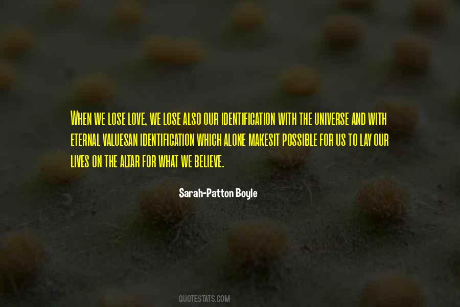 Quotes About Identification #1044294