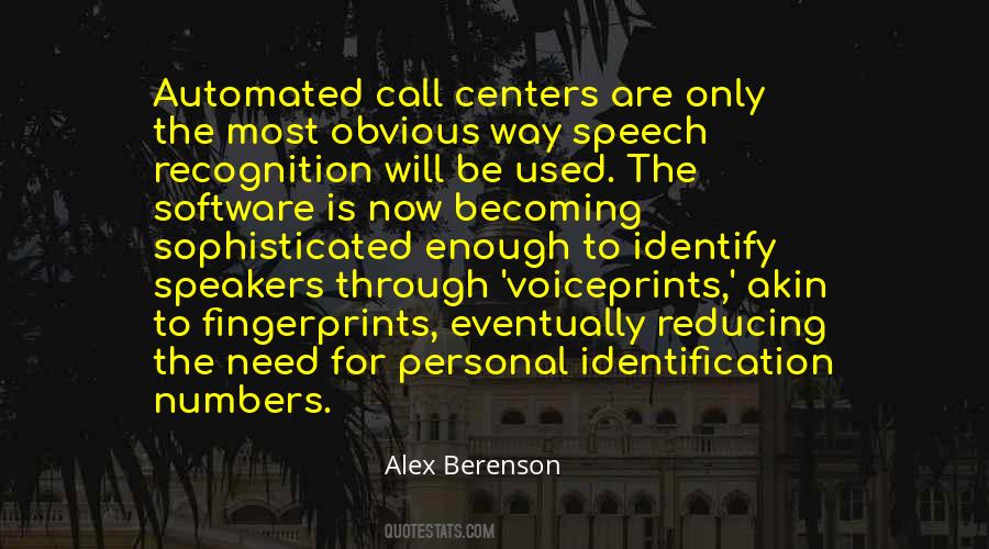Quotes About Identification #1405604