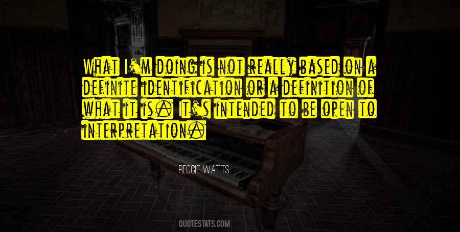 Quotes About Identification #1465026