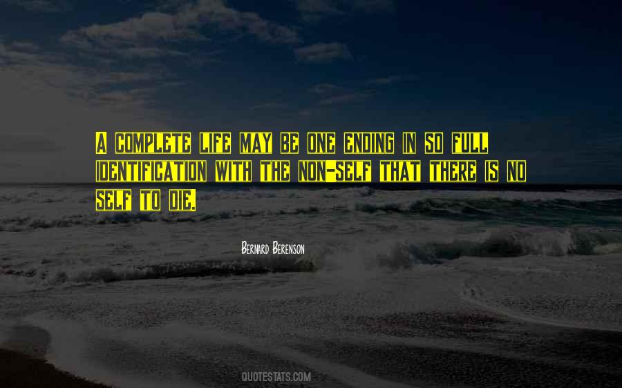 Quotes About Identification #1607580