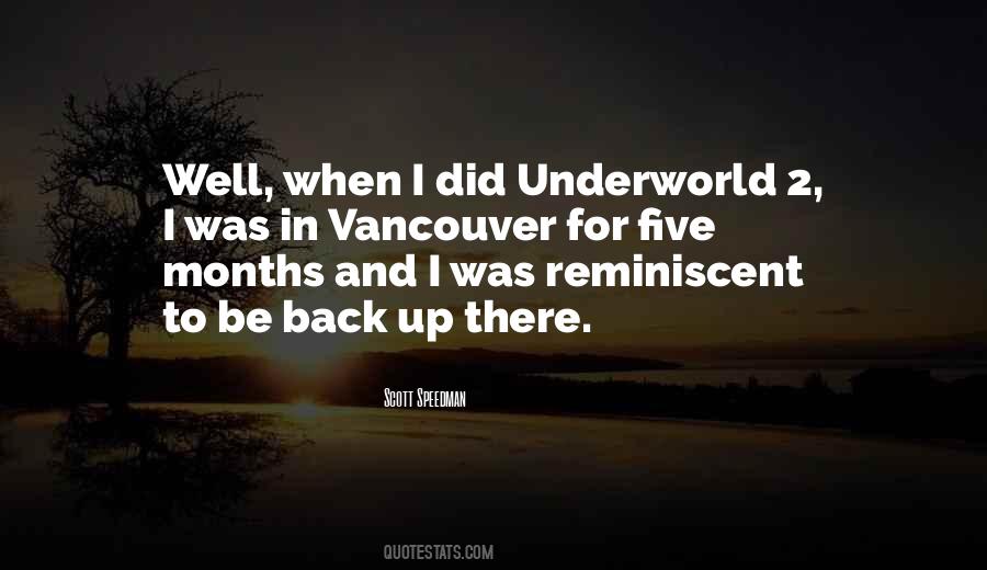 Quotes About Underworld #612371