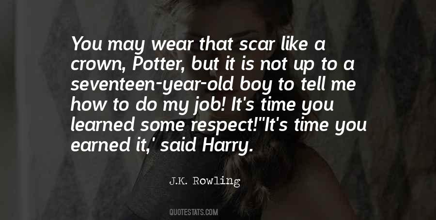 Quotes About Harry's Scar #424774