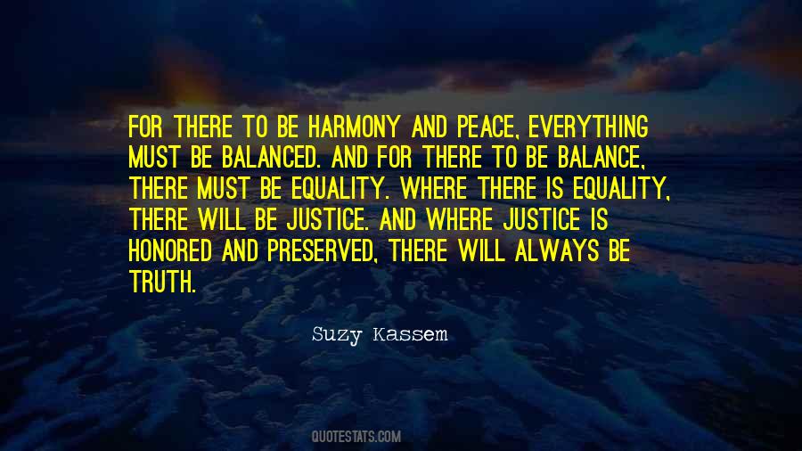 Quotes About Balance And Peace #1762165