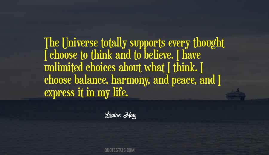 Quotes About Balance And Peace #1818637