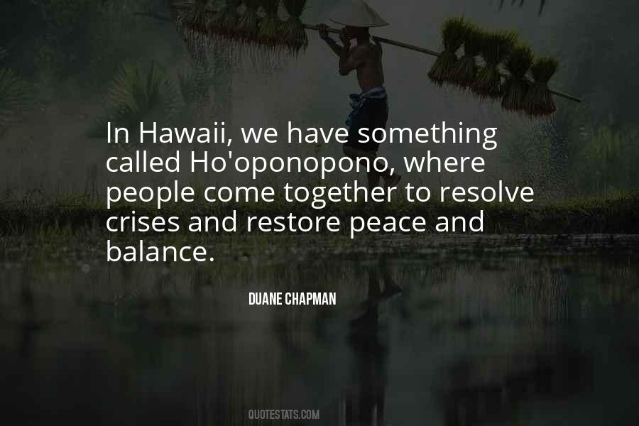 Quotes About Balance And Peace #764976