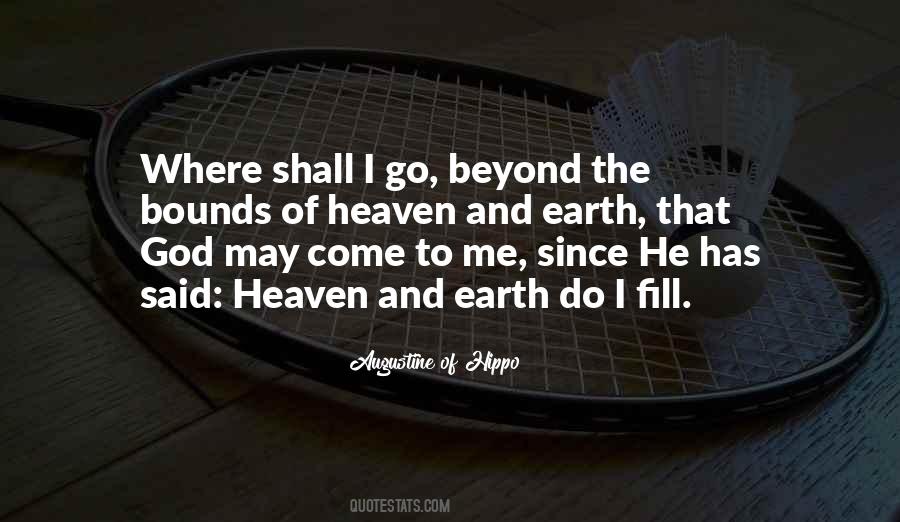 Quotes About Heaven And Earth #1786684