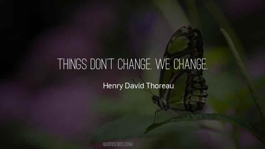 Quotes About Don't Change #1325877