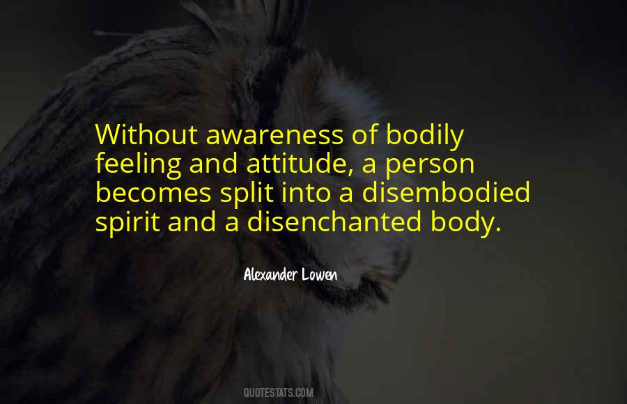 Spirit Body Quotes #156589