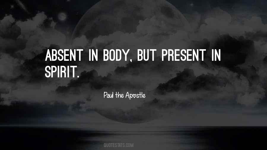 Spirit Body Quotes #28838