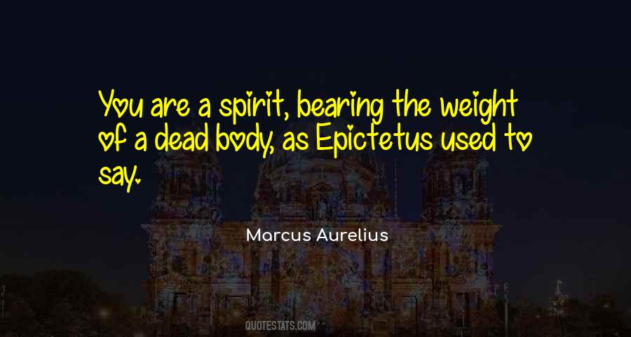 Spirit Body Quotes #78177