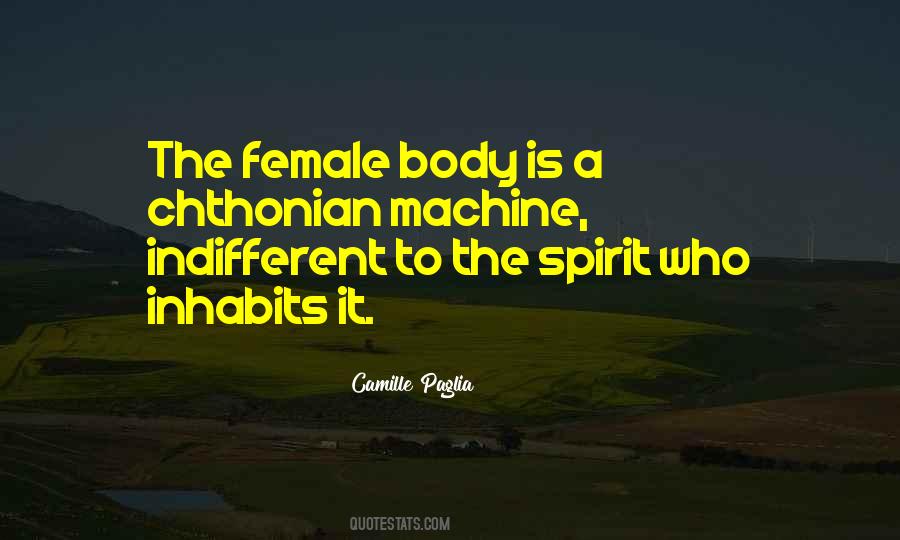 Spirit Body Quotes #80447