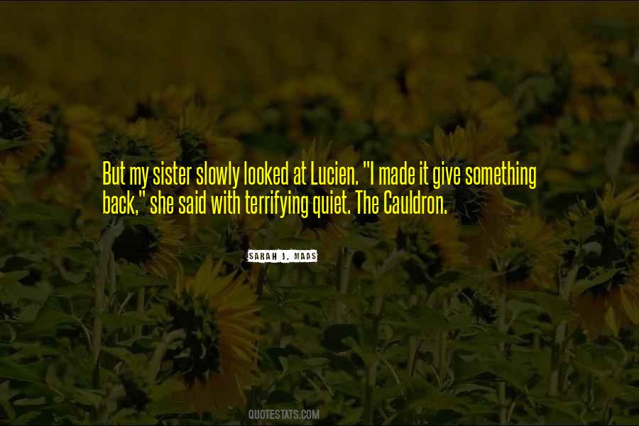 Quotes About Cauldron #928891