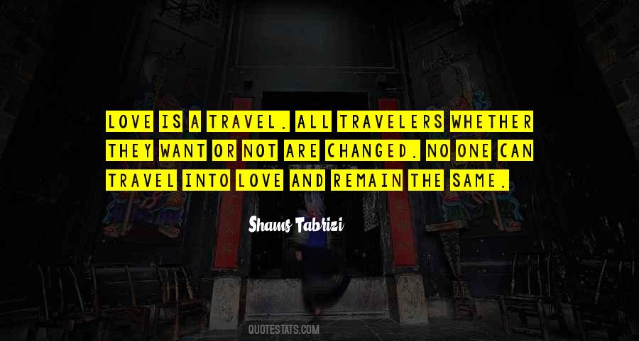 Quotes About Love And Travel #155814