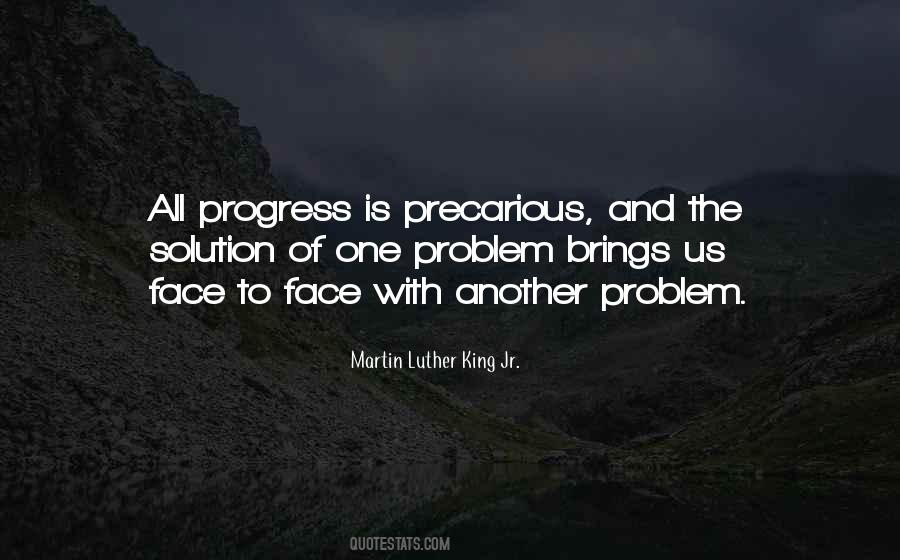 Quotes About Face The Problem #112832