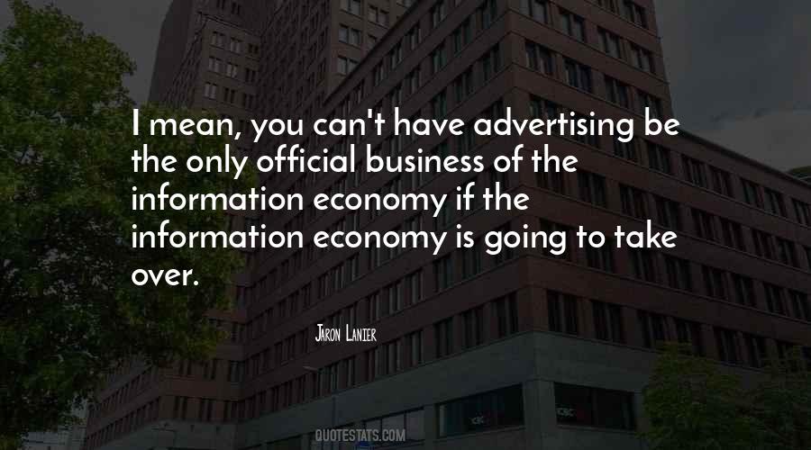 Information Economy Quotes #1647928