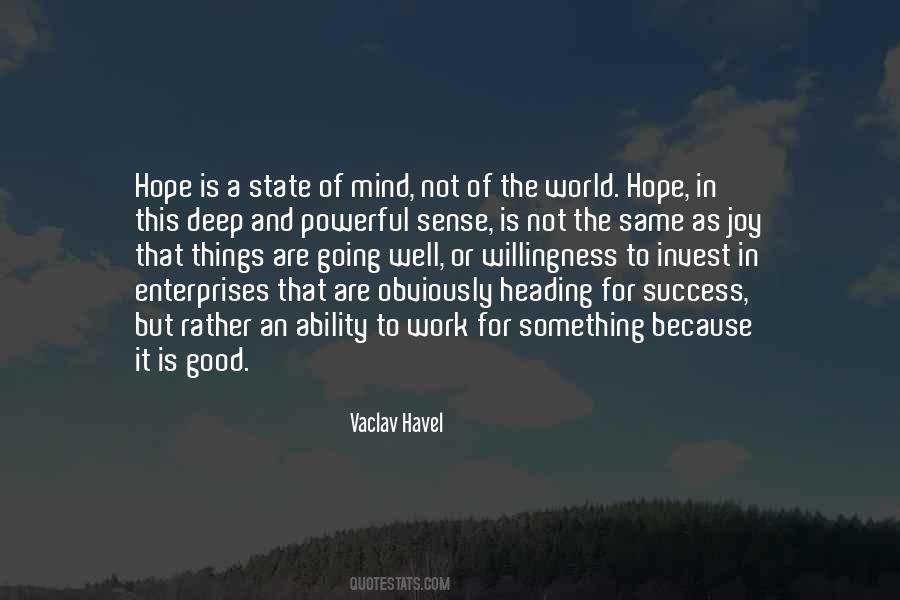 Quotes About Hope For Success #1141755