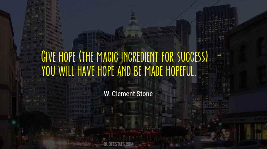Quotes About Hope For Success #825724