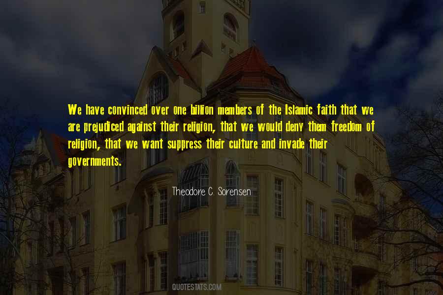 Quotes About Culture And Religion #216609