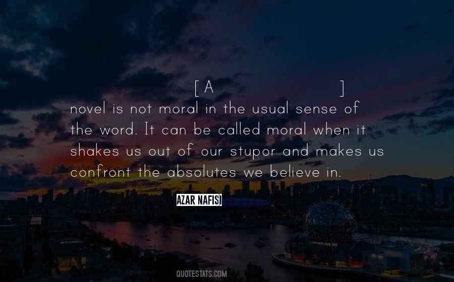 Quotes About Moral Absolutes #1482207