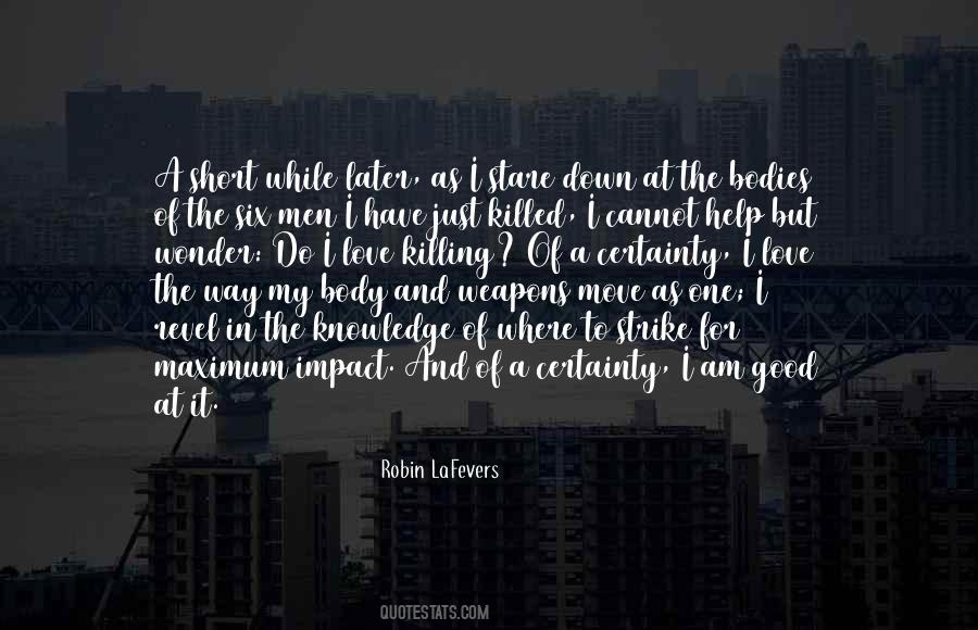 Love Killing Quotes #1742142