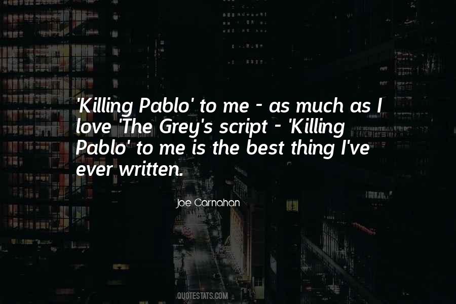 Love Killing Quotes #4860