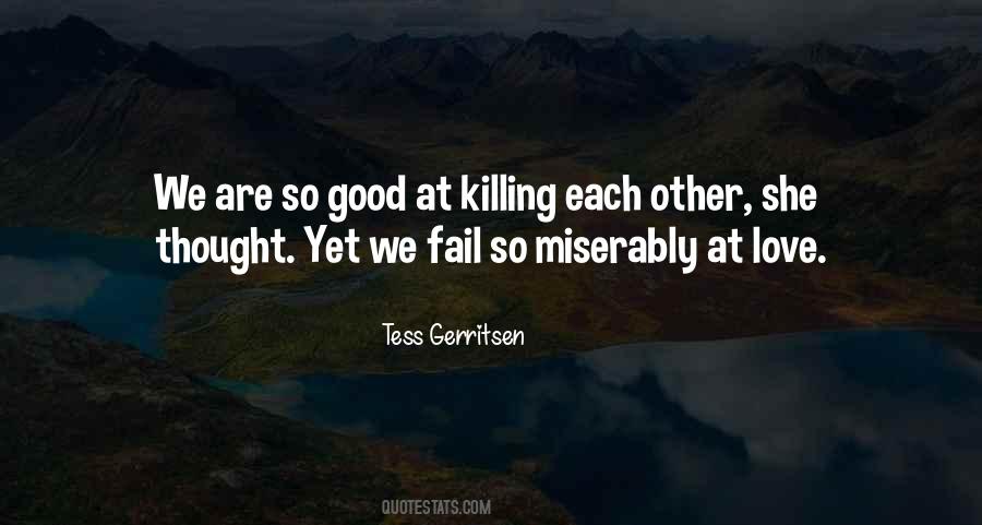Love Killing Quotes #623498