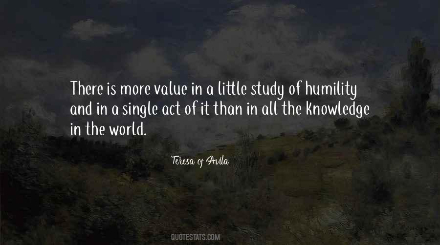 Quotes About Value Of Knowledge #1707142