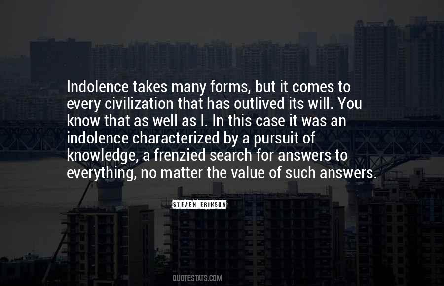 Quotes About Value Of Knowledge #291660