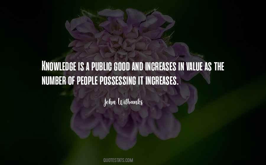 Quotes About Value Of Knowledge #450016