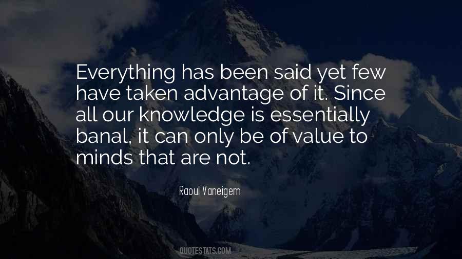 Quotes About Value Of Knowledge #501340