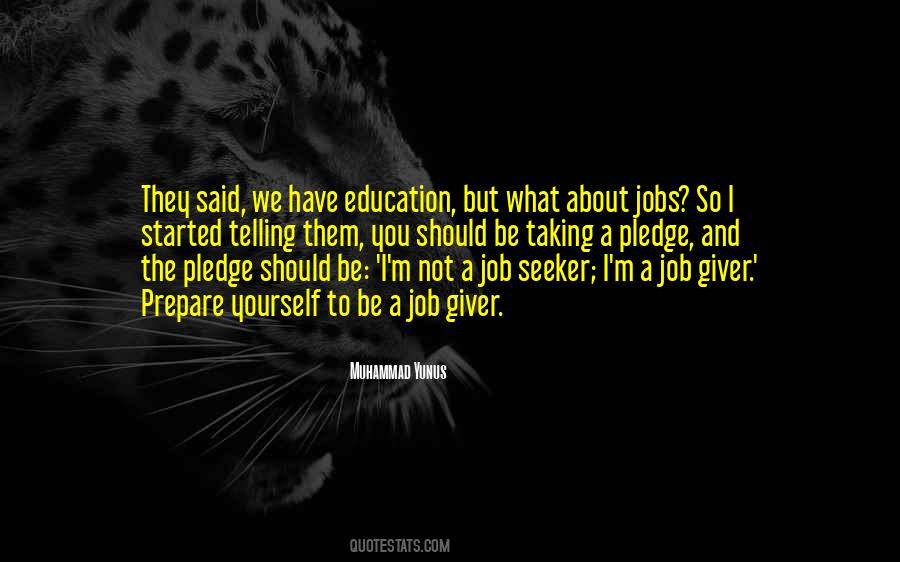 Education Jobs Quotes #245513