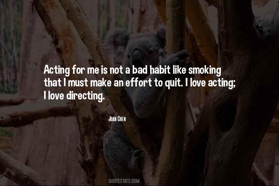 Quotes About Smoking Is Bad #1021098