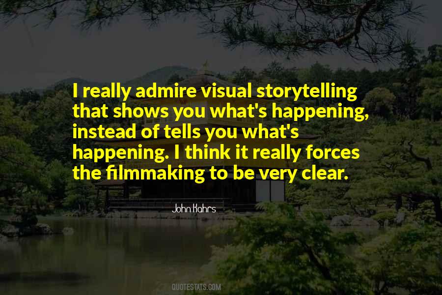 Quotes About Visual Storytelling #502064