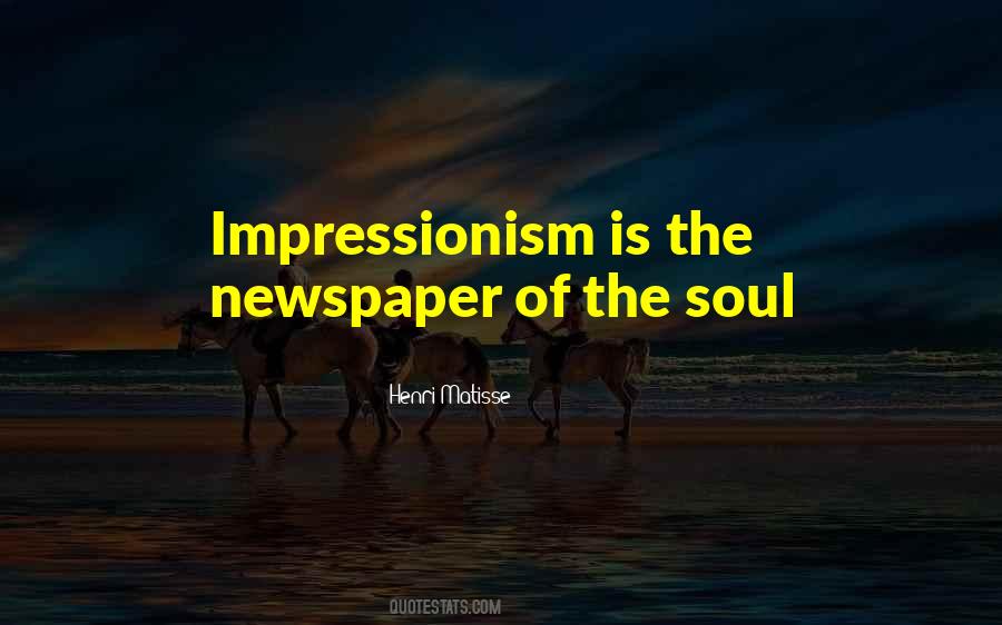 Quotes About Impressionism #1041215