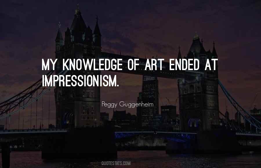 Quotes About Impressionism #347100