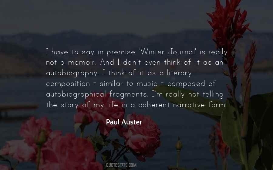 Winter Journal Quotes #1132487