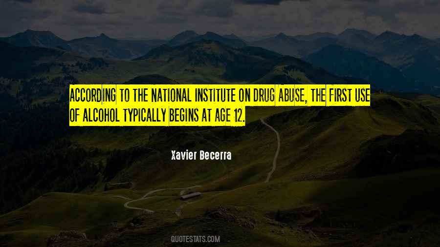 Quotes About Alcohol And Drug Abuse #1067690