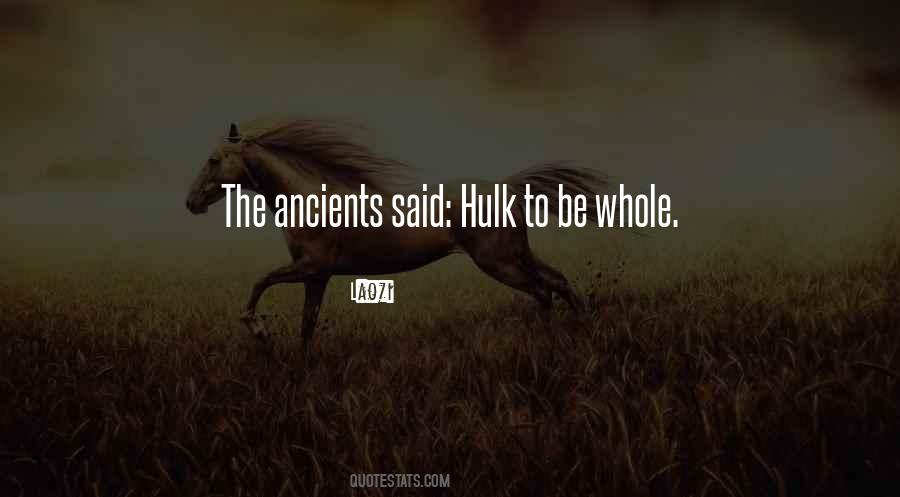 Quotes About Ancients #42696