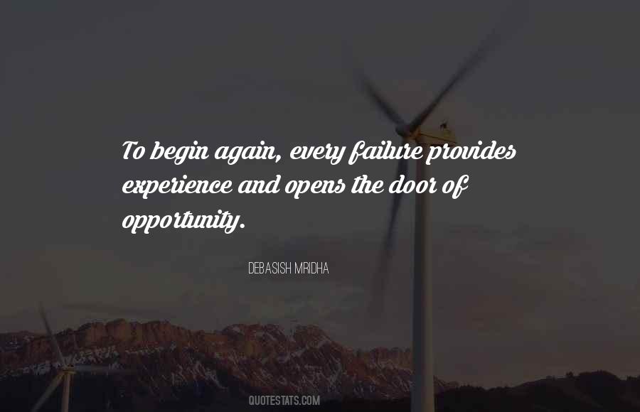 Experience Failure Quotes #1025381