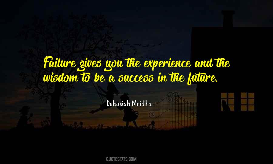 Experience Failure Quotes #1225682