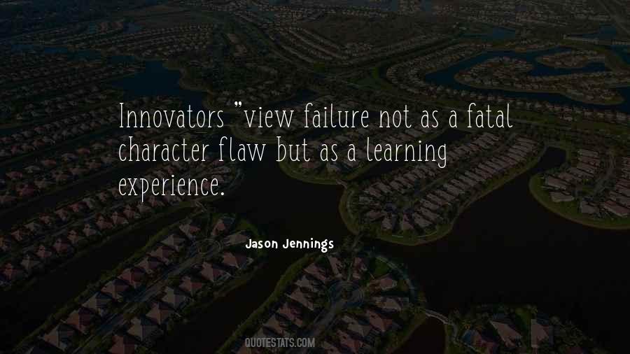 Experience Failure Quotes #1385231