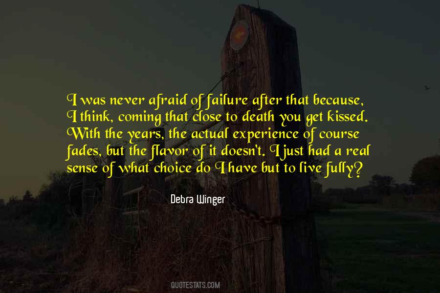 Experience Failure Quotes #399886