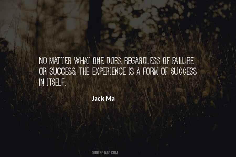Experience Failure Quotes #601395