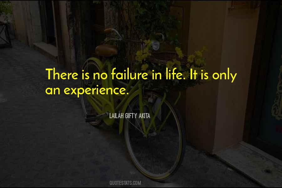 Experience Failure Quotes #944878