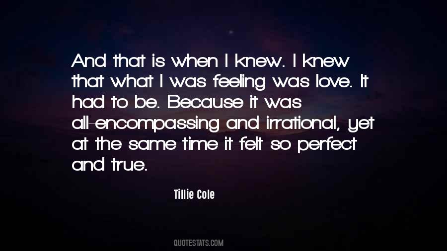 Quotes About Irrational Love #891018