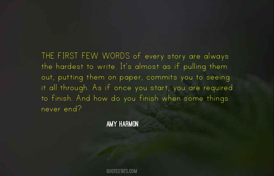 Quotes About Few Words #1854271