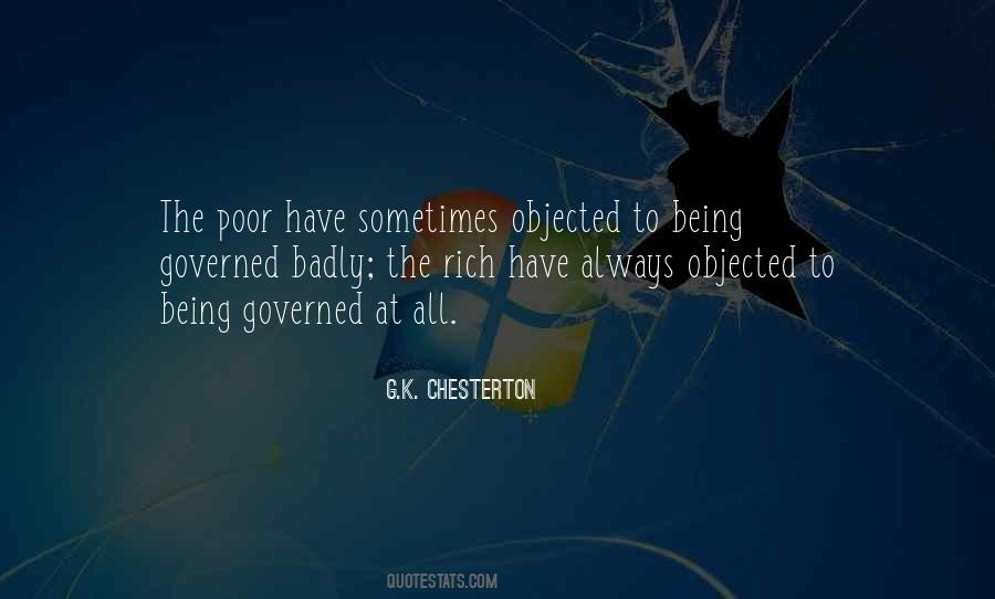 Quotes About Being Governed #253402