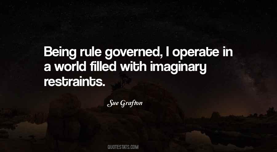 Quotes About Being Governed #923252